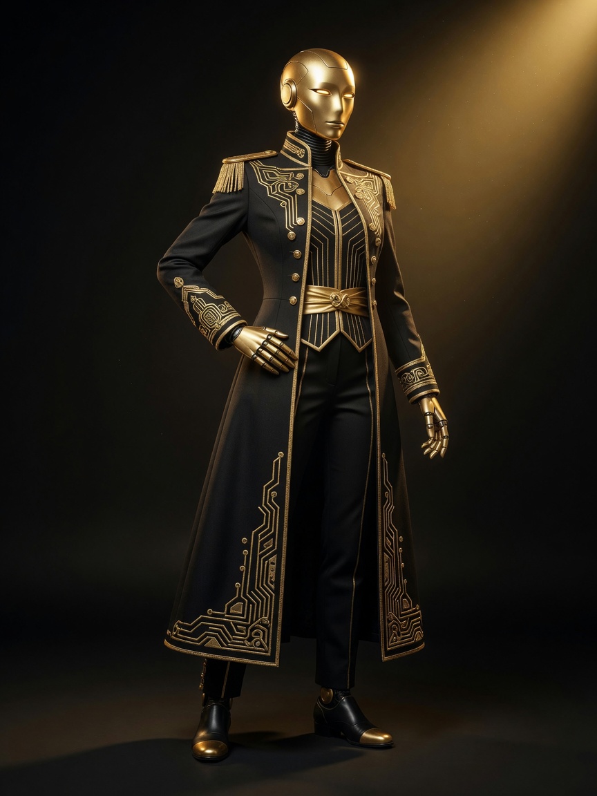 Gilded Protocol Coat